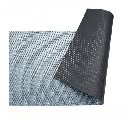 Folia solarna do basenu Aquaviva Platinum Bubbles-Gray-5-750, szerokość 7.5 m (30 m.b.), srebrno-szara Copy